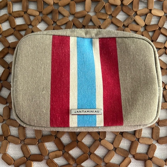 KLM Airlines Amenity Kit - Business Class -Cloth Pouch by Jantaminiau - Picture 1 of 6